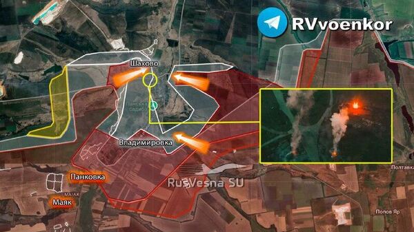 «Добропольский котёл»: Армия России продолжает ломать контрнаступ ВСУ, зачищая Шахово на Добропольском выступе