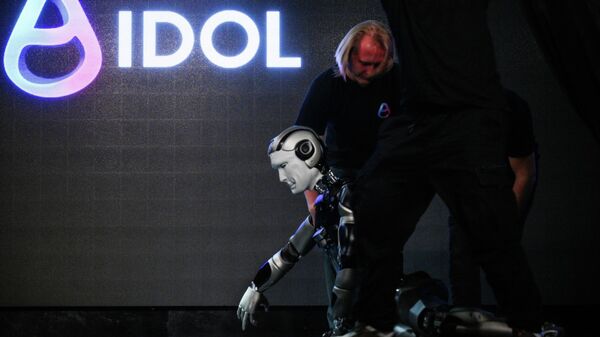 Презентация первого российского антропоморфного робота с ИИ