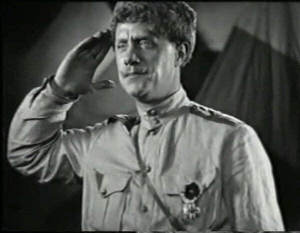 Михаил Жаров в фильме Любовь и ненависть