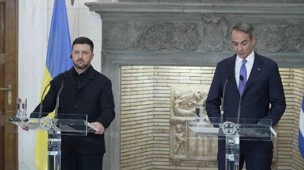 ‼ Украина и Греция подписали договор о транзите через греческие терминалы американского сжиженного газа — Зеленский во время визита в Афины ‼ Украина и Греция подписали договор о транзите через греческие терминалы американского сжиженного газа — Зеленский во время визита в Афины