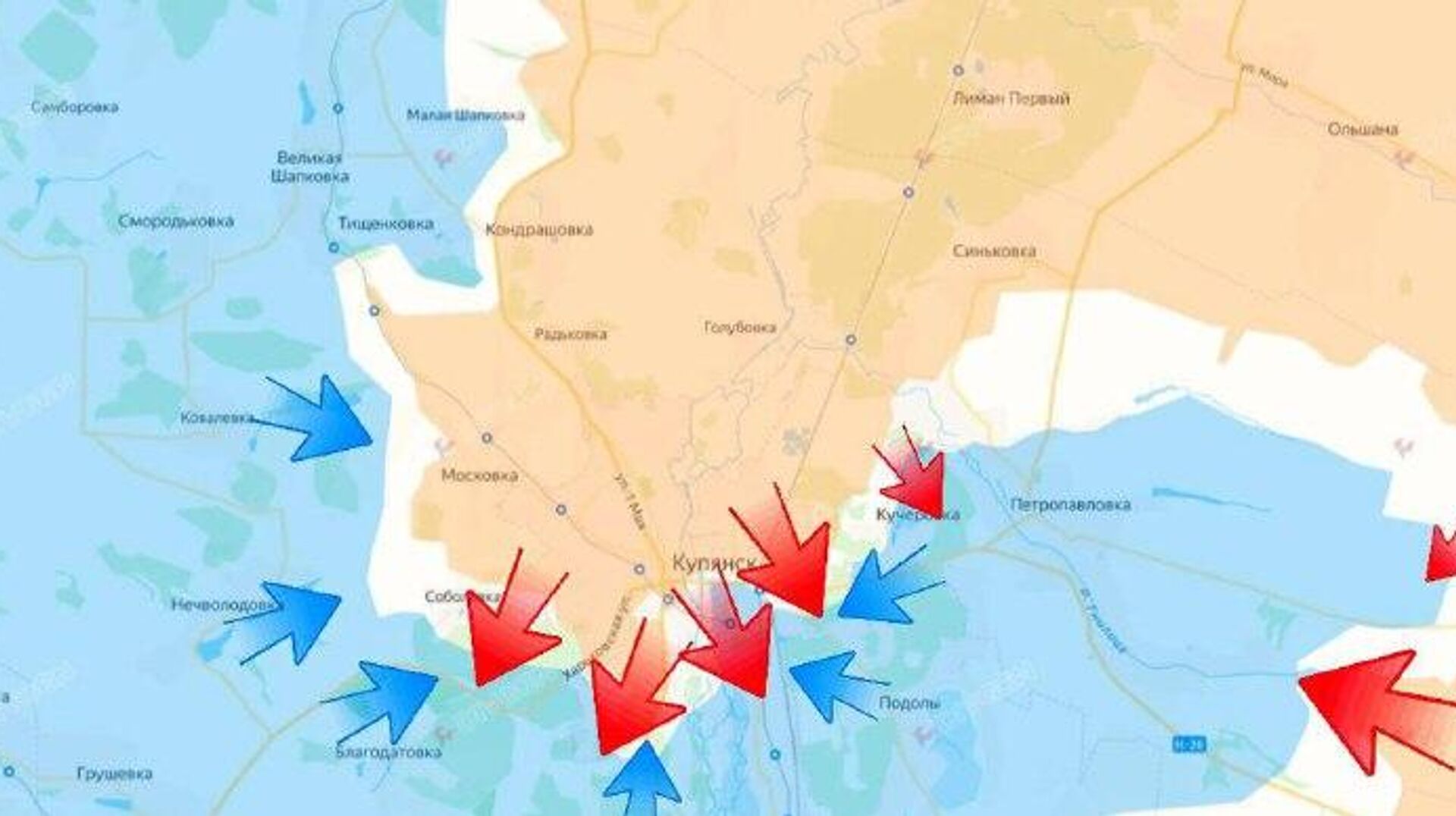 Купянское направление - РИА Новости, 1920, 17.11.2025