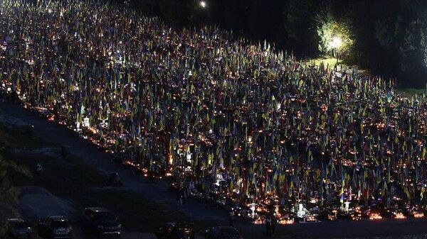 Во Львове на Марсовом поле практически закончились места для захоронения ВСУшников