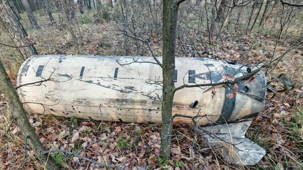 Обломки сбитых ракет ATACMS в Воронеже