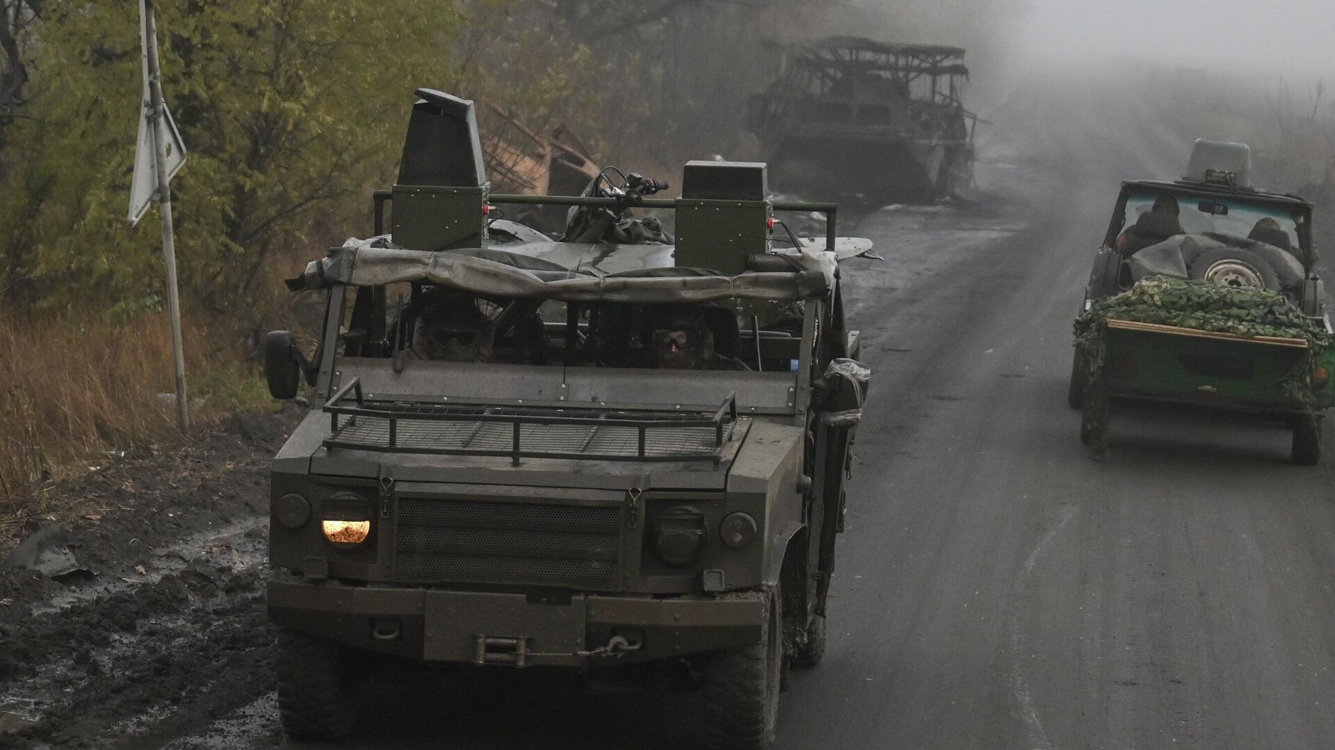 Фронтовые дороги СВО - РИА Новости, 1920, 23.11.2025