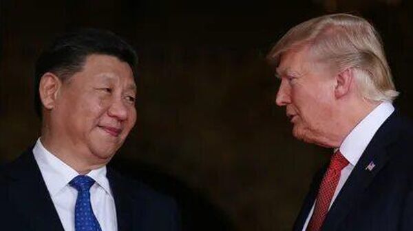 Дональд Трамп и Си Цзиньпин Дональд Трамп и Си Цзиньпин