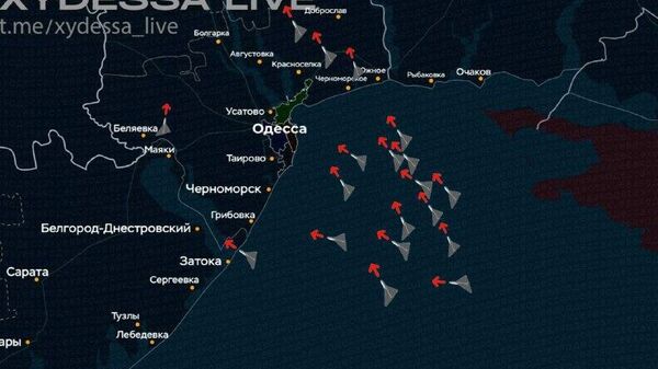 Большая группа Гераней продолжает курс на Одессу Большая группа Гераней продолжает курс на Одессу