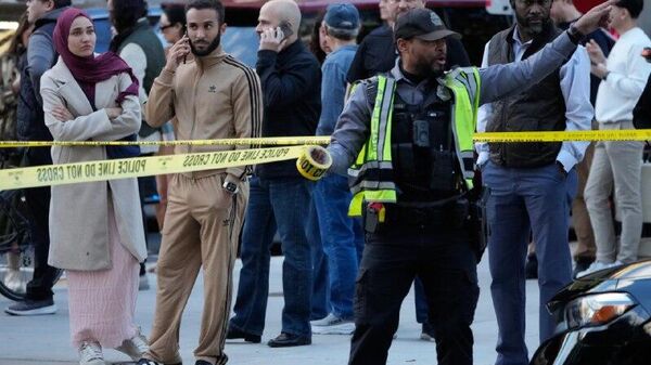 ‼ Новые кадры с места стрельбы у Белого дома в Вашингтоне