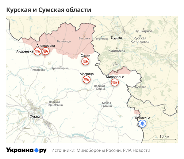 Курская и Сумская области