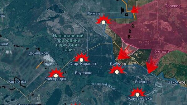 Обстановка на Краснолиманском направлении