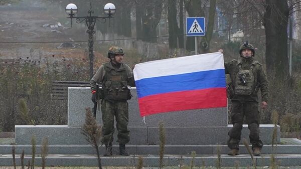 Освобожденный Красноармейск в ДНР
