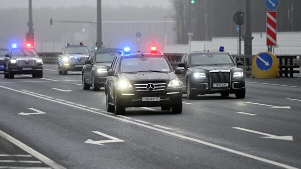 Прилет делегации США в Москву 