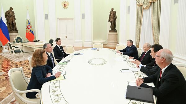 Президент Владимир Путин встретился со спецпосланником Стивеном Уиткоффом Президент Владимир Путин встретился со спецпосланником Стивеном Уиткоффом