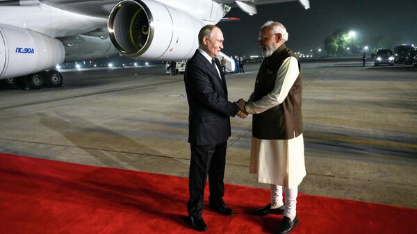 Государственный визит президента РФ Владимира Путина в Индию