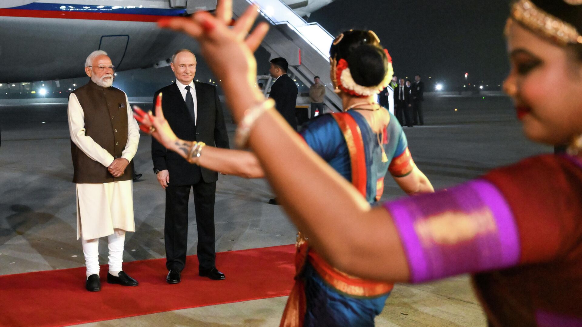 Государственный визит президента РФ Владимира Путина в Индию - РИА Новости, 1920, 05.12.2025