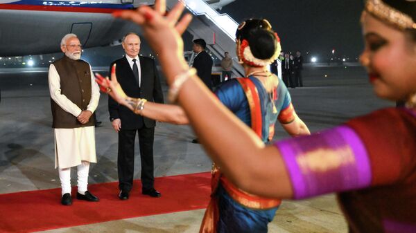 Государственный визит президента РФ Владимира Путина в Индию