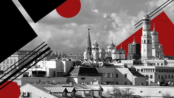 Москва. Вид из окон редакции издания Украина.ру