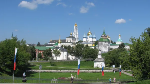 Троице-Сергиева лавра. Вид с Блинной горки Троице-Сергиева лавра. Вид с Блинной горки