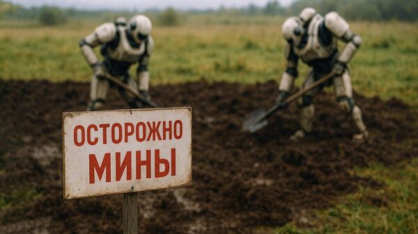 роботы на разминировании роботы на разминировании