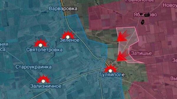 Обстановка на Запорожском направлении