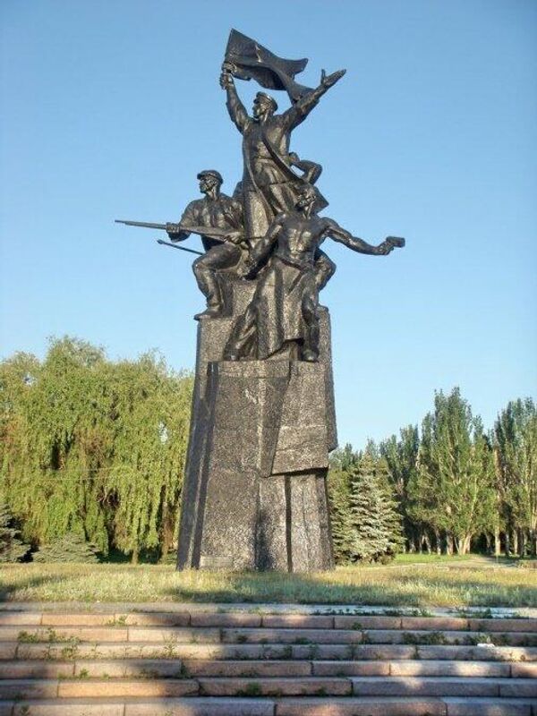 Памятник героям Горловского восстания