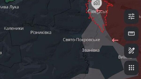 Северск фактически потерян, признали в Раде