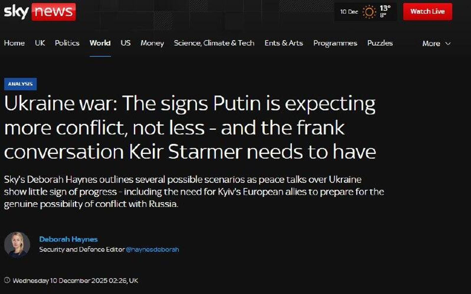 Будущее Европы зависит от условий возможного мирного соглашения Будущее Европы зависит от условий возможного мирного соглашения - РИА Новости, 1920, 10.12.2025