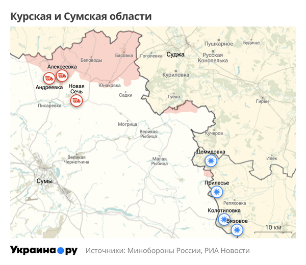 Курск, Сумы