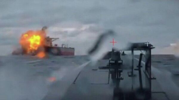 Морские дроны СБУ Sea Baby совершили незаконную атаку на танкер Dashan в Черном море