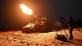 Пункт воздушного наблюдения 169-й мотострелковой бригады на Краснолиманском направлении