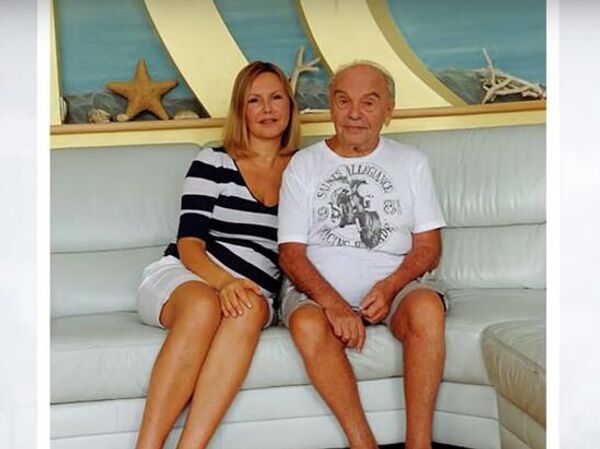 Владимир Шаинский с женой Светланой. Скрин из видео Владимир Шаинский с женой Светланой. Скрин из видео