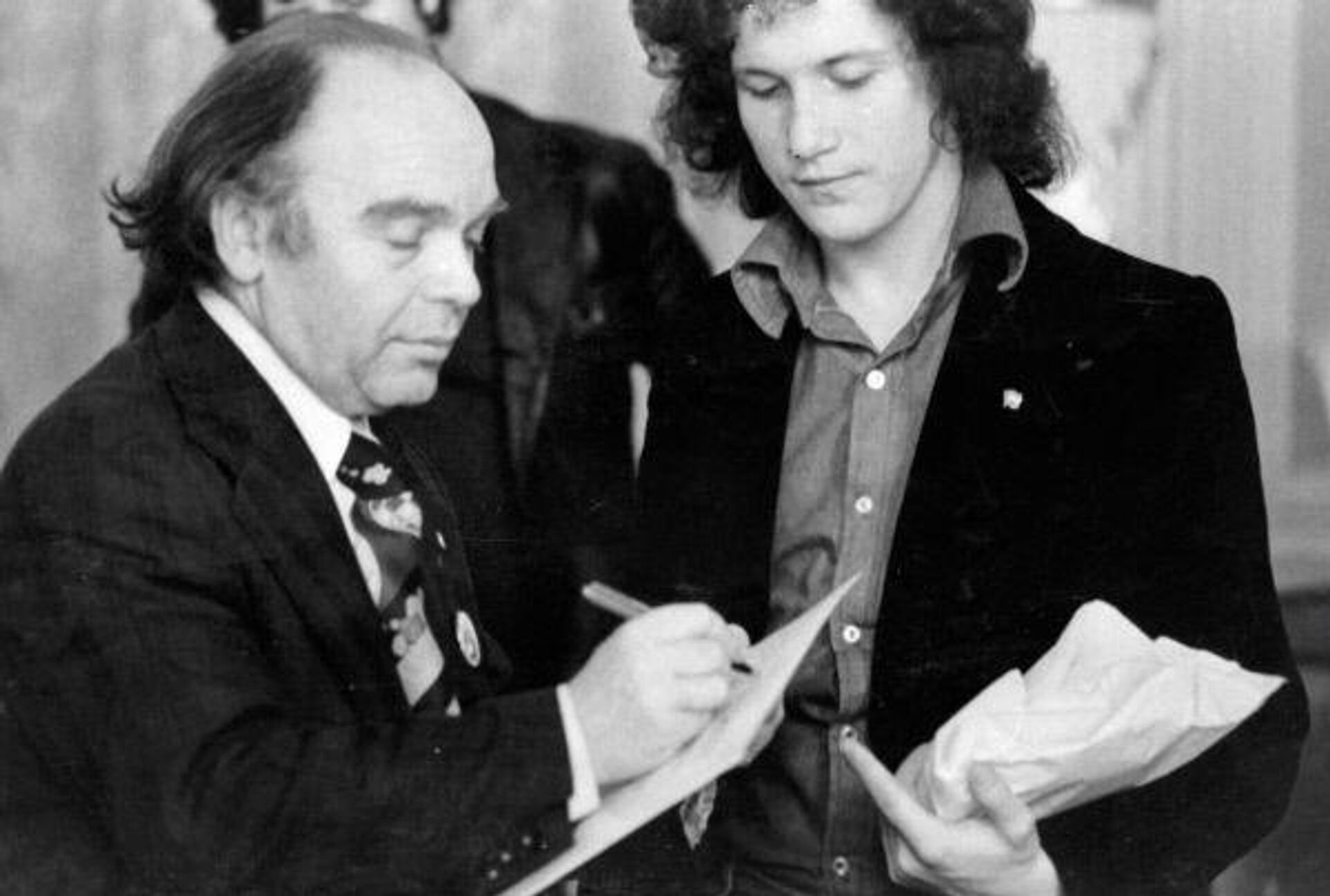Владимир Шаинский в 1977 году Владимир Шаинский в 1977 году - РИА Новости, 1920, 12.12.2025