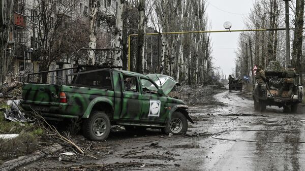 Освобожденный российскими войсками Красноармейск