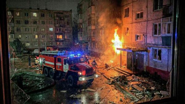 Террористы из ВСУ совершили удар по жилому дому в Кашире Московской области