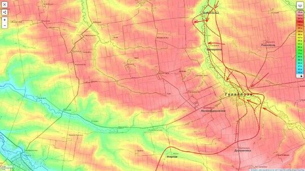 Гуляйпольское направление (на утро 15