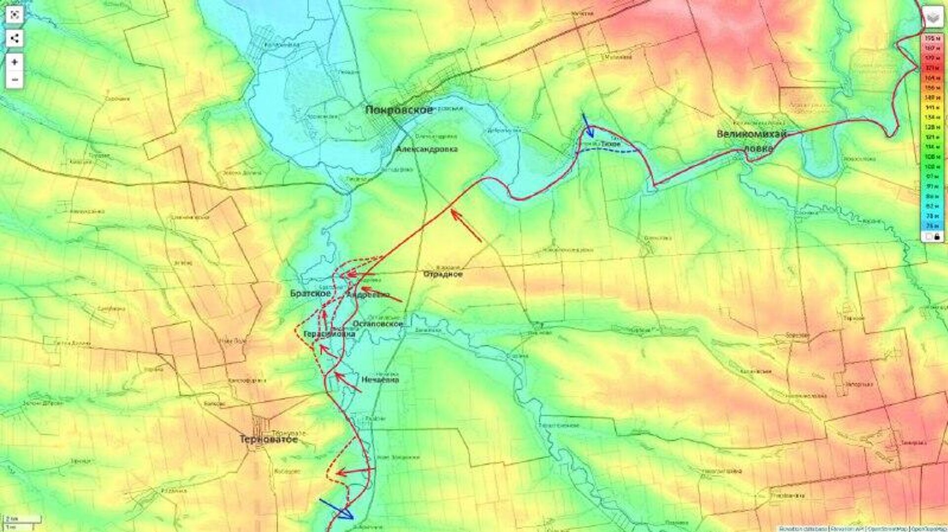 Гуляйпольское направление (на утро 15 - РИА Новости, 1920, 15.12.2025