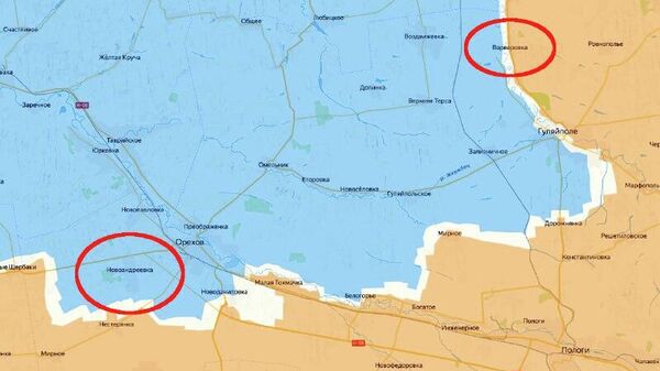 Подразделения группировки войск Днепр нанесли поражение противнику в районе населённых пунктов Разумовка и Новоандреевка Запорожской области