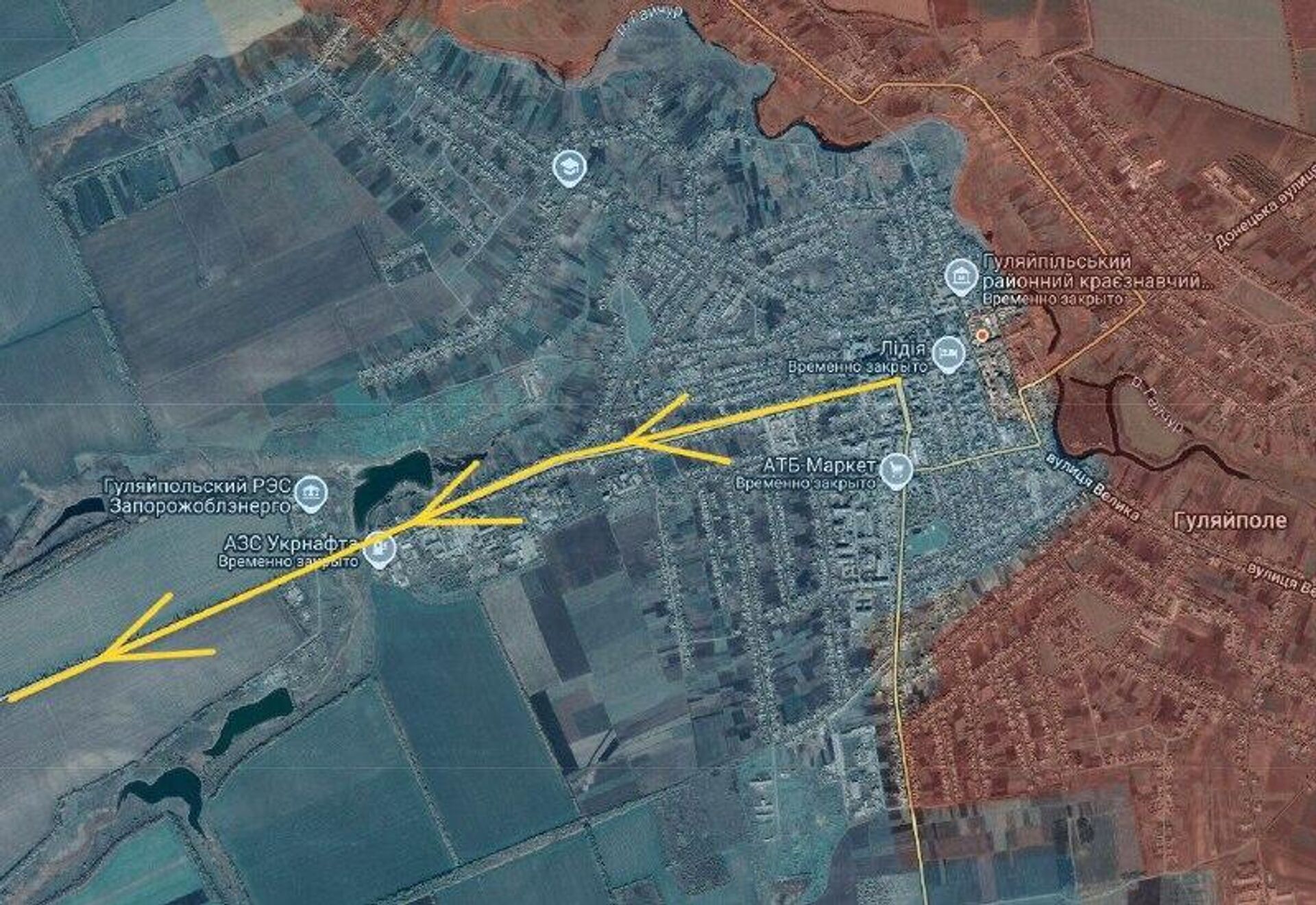 Гуляй-поле, ВСУ блокированы с юга, поджимают север - РИА Новости, 1920, 17.12.2025