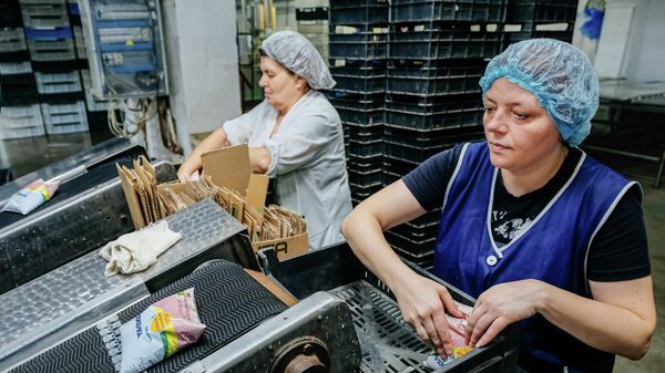 Производство молочной продукции на Мелитопольском молокозаводе
