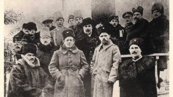 Симон Петлюра и Михаил Омельянович-Павленко, 1918 год