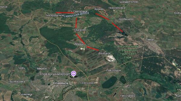 Появляются сообщения, что Киев объявил эвакуацию нескольких посёлков между Харьковской областью и ДНР вплоть до Славянска