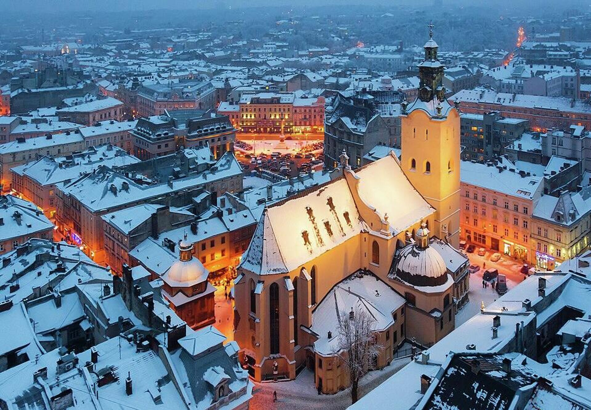 Львовский кафедральный собор - РИА Новости, 1920, 11.03.2026