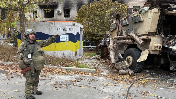 Освобожденный российскими военными Красноармейск в ДНР