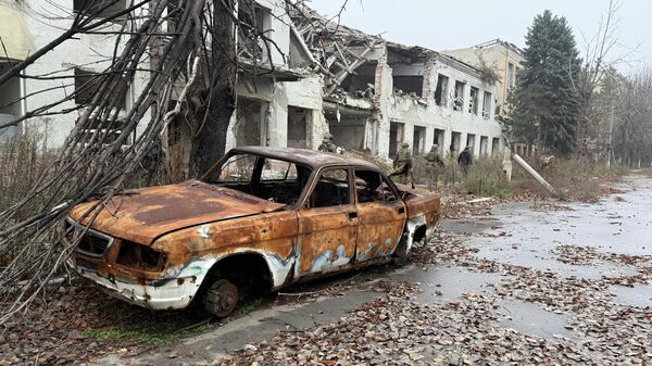 Освобожденный российскими военными Красноармейск в ДНР