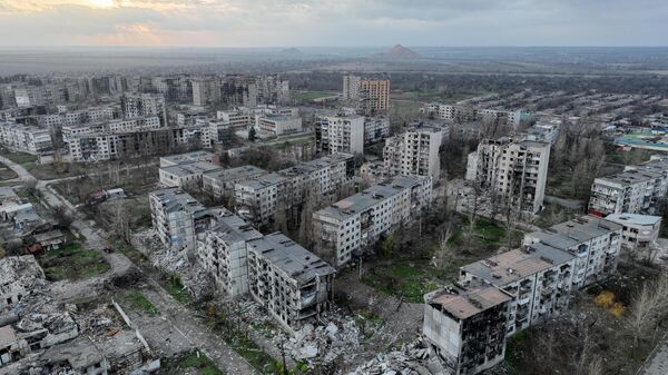 Освобожденный российскими военными Красноармейск в ДНР