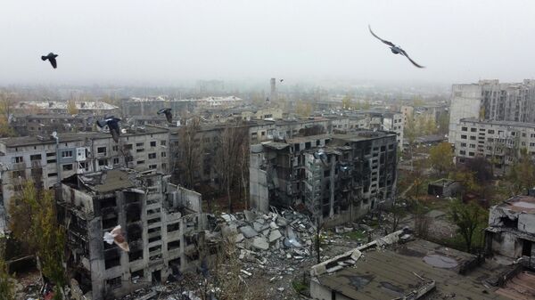 Освобожденный российскими военными Красноармейск в ДНР