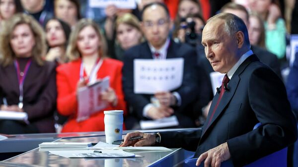 Итоги года с Владимиром Путиным