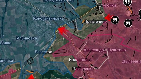 Обстановку на Константиновском направлении докладывает Дневник десантника: