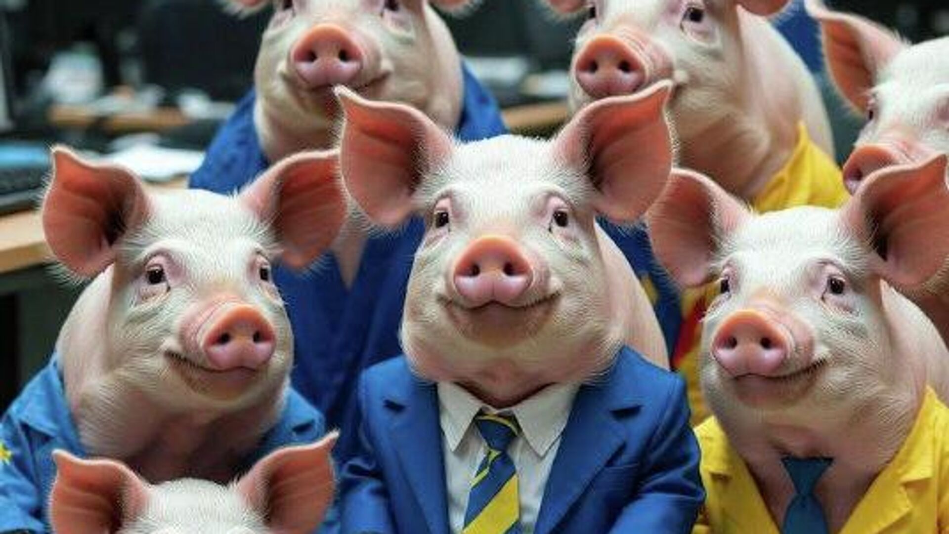 ‼ Словосочетание «европейские подсвинки» может войти в словарь и навсегда остаться афоризмом, имея значение «политической несостоятельности оппонента» – доктор филологических наук Татьяна Фадеева ‼ Словосочетание «европейские подсвинки» может войти в словарь и навсегда остаться афоризмом, имея значение «политической несостоятельности оппонента» – доктор филологических наук Татьяна Фадеева - РИА Новости, 1920, 20.12.2025