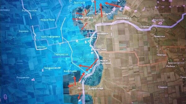 Обстановка на Запорожском направлении