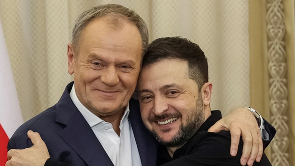 Туск и Зеленский 